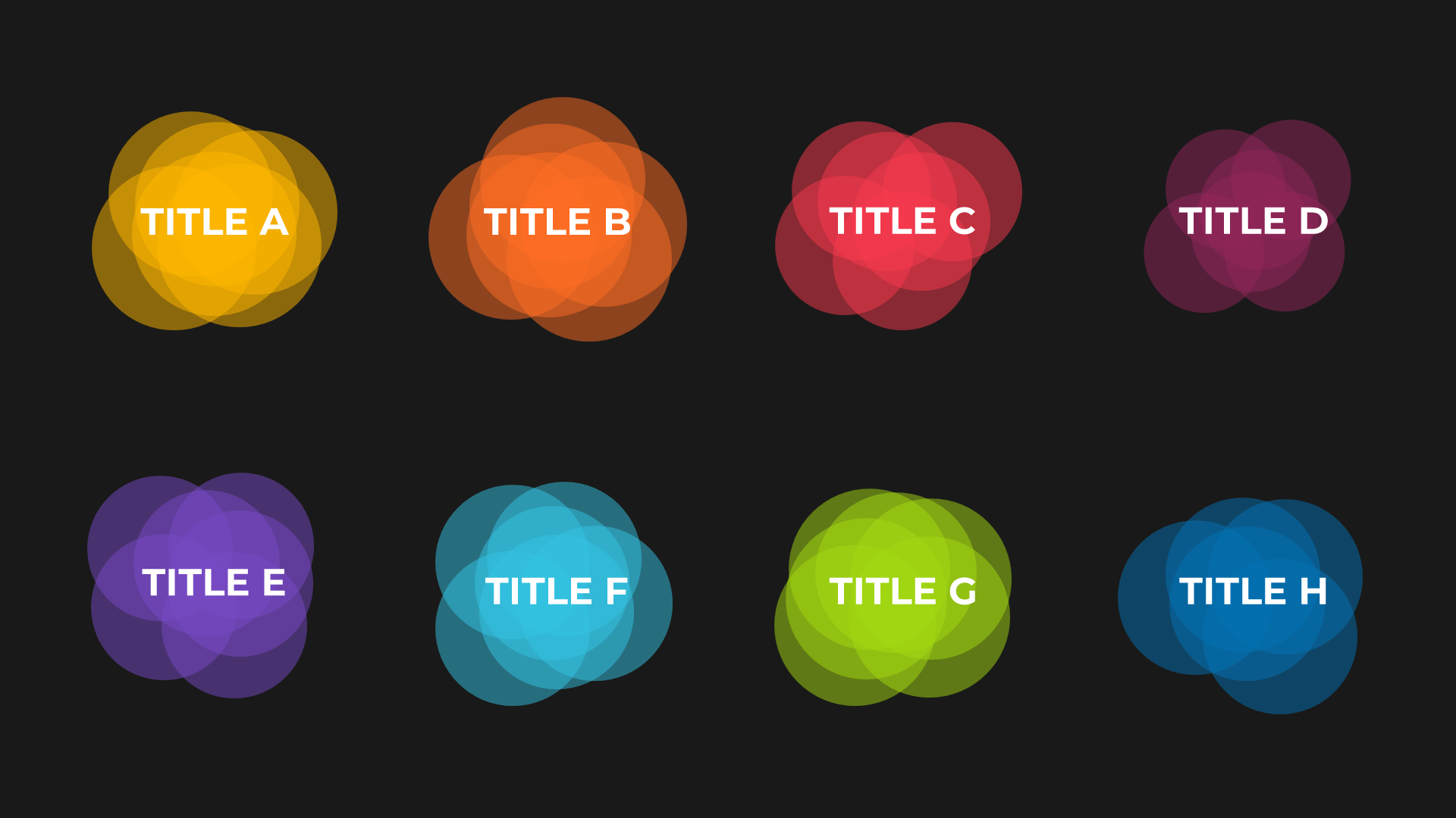 Abstract Dark slide 6